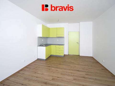 Pronájem bytu 1+kk, Brno, Rybářská, 32 m2