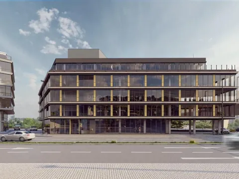 Pronájem kanceláře, Praha - Hlubočepy, Strakonická, 129 m2