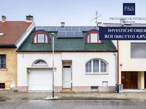 Prodej činžovního domu, České Budějovice, J. Buděšínského, 289 m2