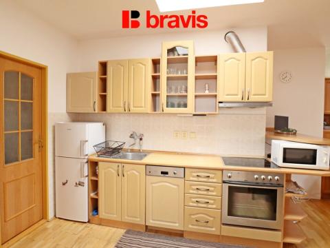 Pronájem bytu 2+kk, Brno - Veveří, Antonínská, 80 m2