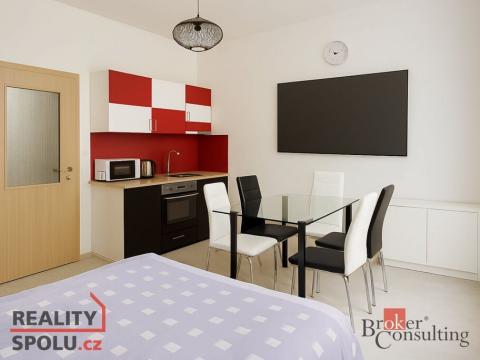 Prodej bytu 1+kk, Brno - Zábrdovice, Vlhká, 26 m2