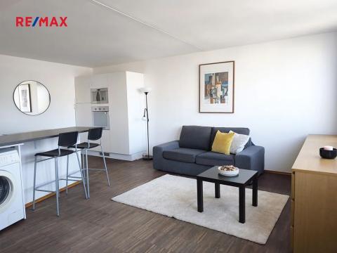 Pronájem bytu 1+kk, Praha - Karlín, Molákova, 35 m2