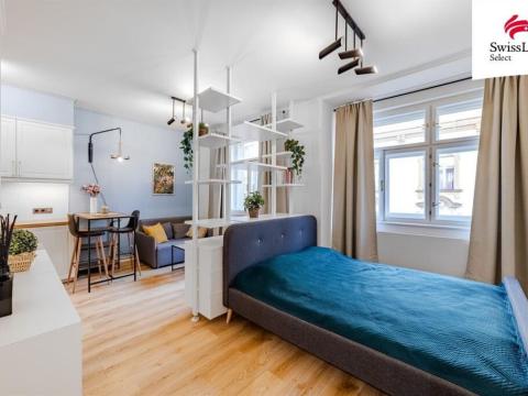 Prodej bytu 1+kk, Praha - Košíře, Na Zámyšli, 34 m2