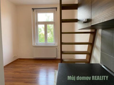 Pronájem bytu 1+kk, Praha - Vysočany, Freyova, 18 m2