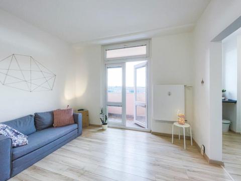 Pronájem bytu 1+1, Brno - Lesná, Halasovo náměstí, 32 m2