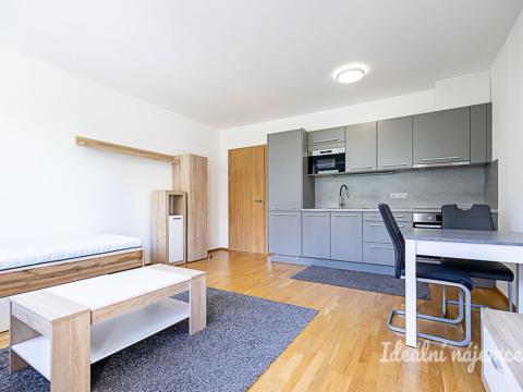 Pronájem bytu 1+kk, Praha - Hostivař, Kytínská, 34 m2