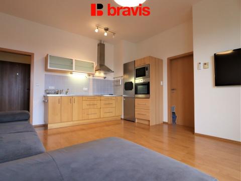 Pronájem bytu 2+kk, Brno - Líšeň, Michalova, 45 m2