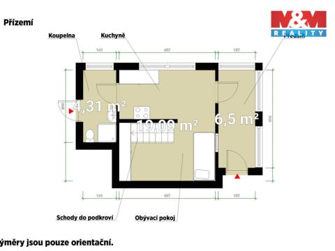Prodej chaty, Plzeň - Lhota, K Jezírku, 50 m2