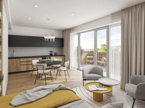 Prodej bytu 1+kk, Brno, Podveská, 35 m2