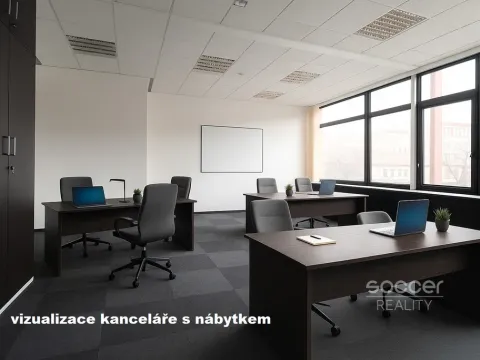 Pronájem kanceláře, Praha - Libeň, Sokolovská, 33 m2