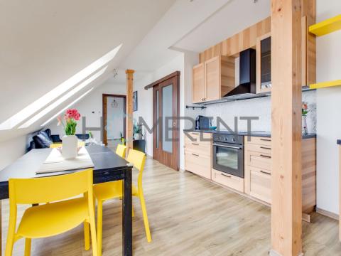 Pronájem bytu 3+kk, Praha - Nusle, Oldřichova, 75 m2