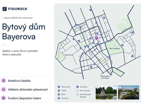 Prodej bytu 4+kk, Brno, Bayerova, 88 m2