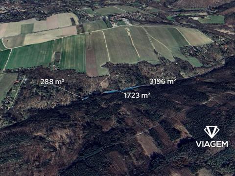 Prodej podílu lesa, Chyňava, 2603 m2