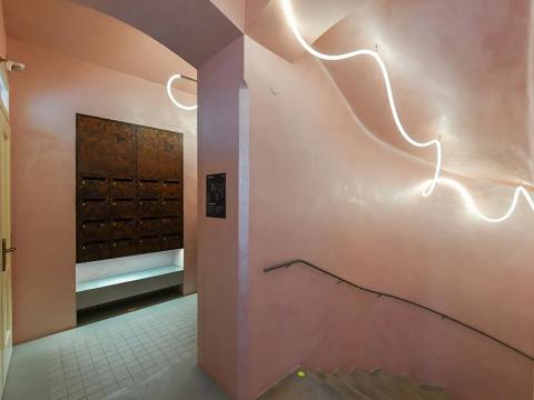 Pronájem bytu 1+kk, Praha - Nusle, Boleslavova, 43 m2