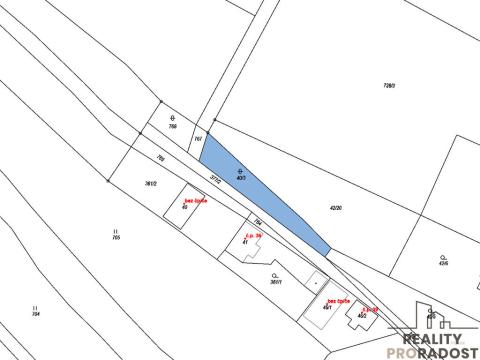 Prodej pozemku pro bydlení, Nestrašovice, 591 m2