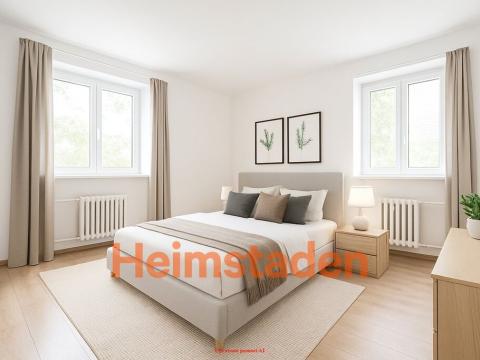 Pronájem bytu 2+1, Ostrava - Poruba, Komenského, 55 m2