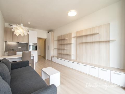 Pronájem bytu 1+kk, Praha - Vršovice, Novgorodská, 37 m2