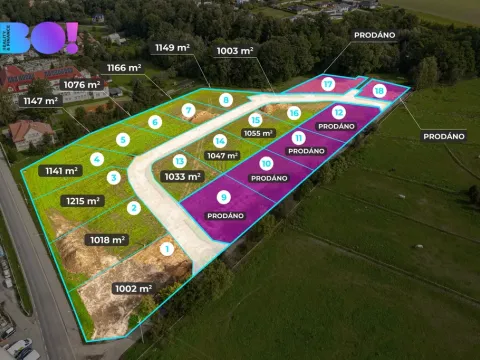 Prodej pozemku pro bydlení, Havířov - Bludovice, 1002 m2