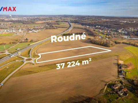 Prodej komerčního pozemku, Roudné, 37224 m2