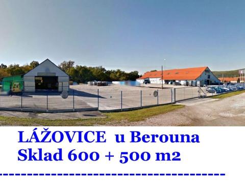 Pronájem výrobních prostor, Lážovice, 1100 m2