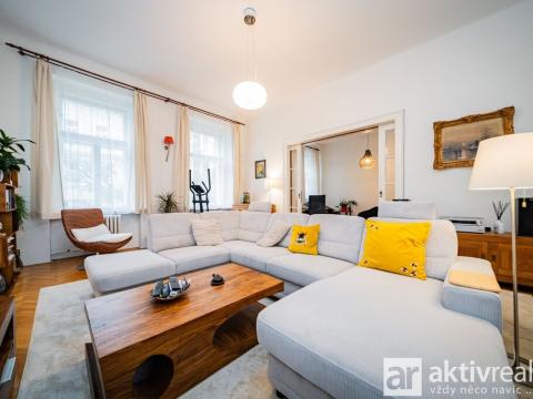 Pronájem bytu 4+1, Praha - Vinohrady, Polská, 134 m2