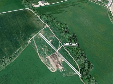 Prodej podílu pole, Hrubá Vrbka, 743 m2