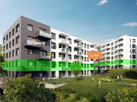 Prodej bytu 2+kk, Praha - Hlubočepy, Hugo Haase, 47 m2