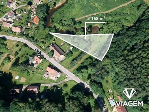 Prodej zahrady, Višňová, 2168 m2