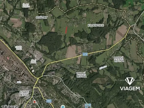 Prodej podílu pole, Třinec, 222 m2