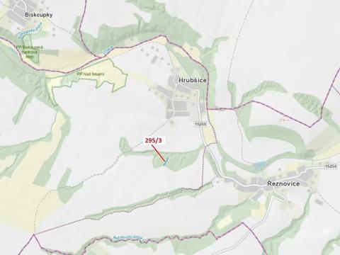 Dražba pozemku, Ivančice, 789 m2