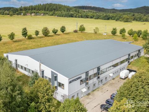Prodej výrobních prostor, Krásno, Kladenská, 4900 m2