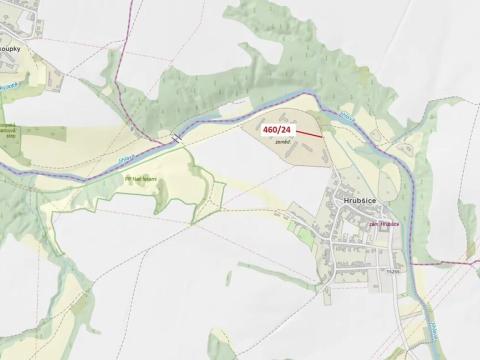 Dražba pozemku, Ivančice, 10 m2