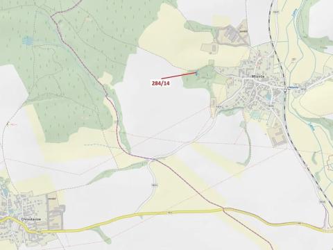 Dražba lesa, Milavče, 441 m2