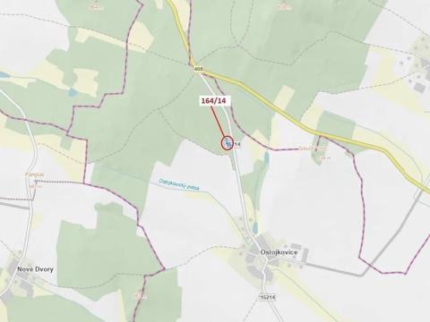 Dražba lesa, Budíškovice, 1580 m2