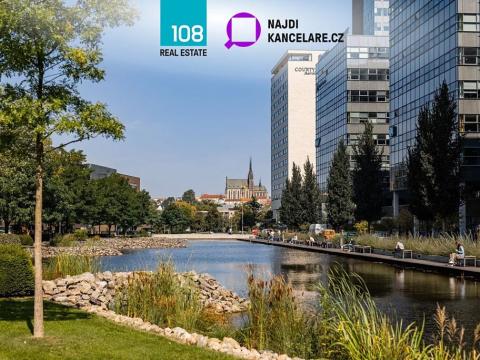 Pronájem kanceláře, Brno, Holandská, 594 m2