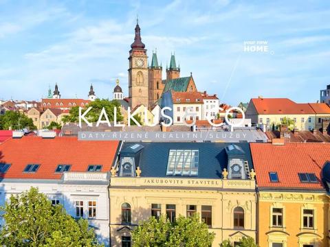 Pronájem bytu 2+kk, Hradec Králové, Eliščino nábřeží, 44 m2