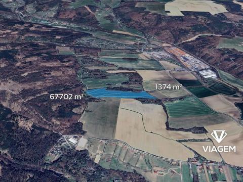 Prodej podílu lesa, Ptení, 4605 m2