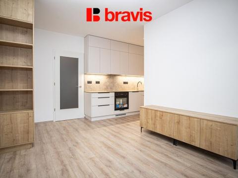 Pronájem bytu 1+kk, Brno - Zábrdovice, Spolková, 36 m2