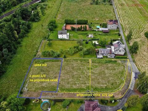 Prodej pozemku pro bydlení, Studénka, Mlýnská, 1044 m2