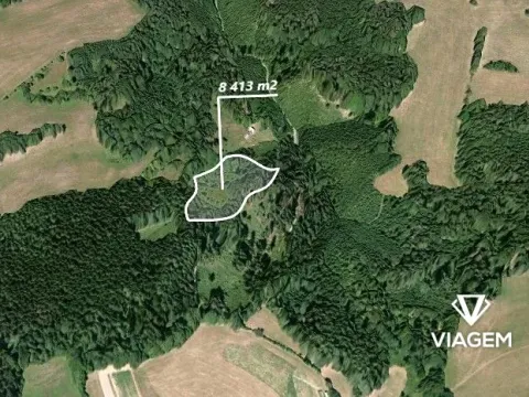 Prodej zahrady, Zborov, 8607 m2