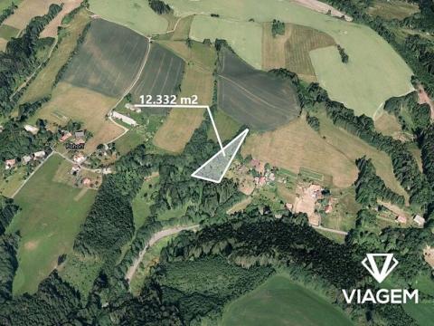 Prodej podílu zahrady, Stružinec, 6166 m2