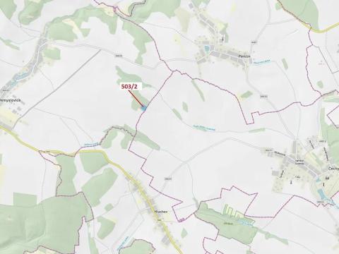 Dražba lesa, Přemyslovice, 6942 m2