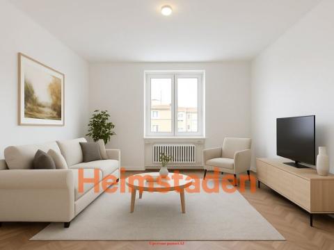 Pronájem bytu 2+1, Ostrava - Poruba, Alšova, 61 m2