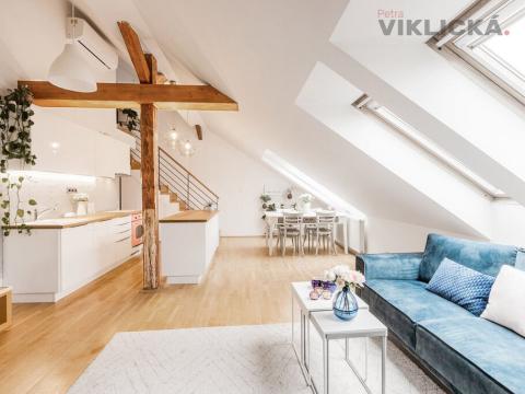 Pronájem bytu 2+kk, Praha - Vršovice, Slovinská, 59 m2