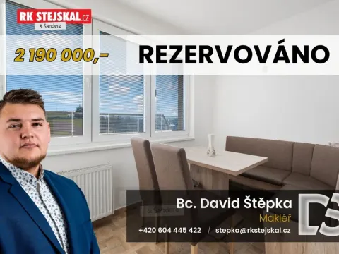 Prodej bytu 1+1, České Velenice, Sídliště na Sadech, 43 m2