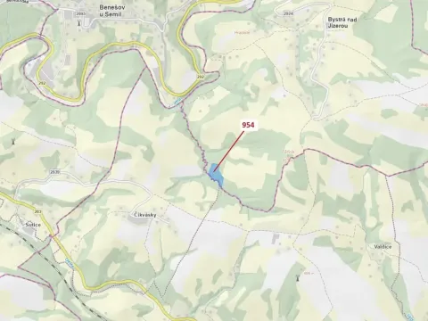 Dražba lesa, Bystrá nad Jizerou, 20539 m2