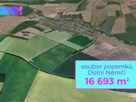 Prodej pole, Dolní Němčí, 16693 m2