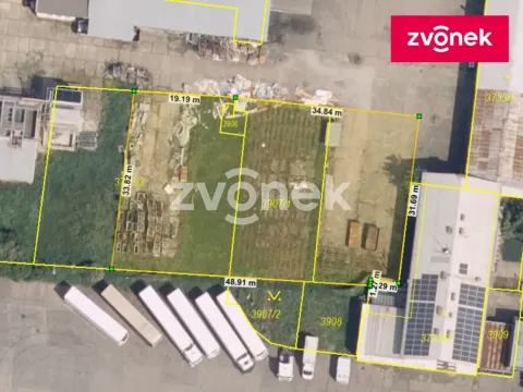 Pronájem komerční nemovitosti, Kunovice, 1800 m2