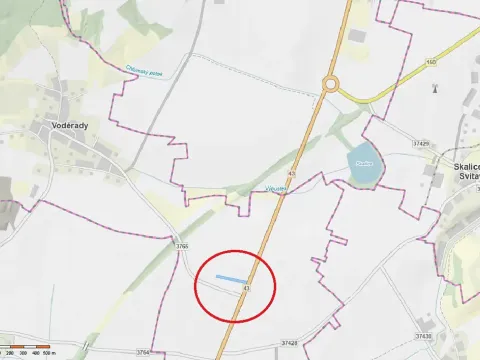 Prodej pole, Voděrady, 5102 m2