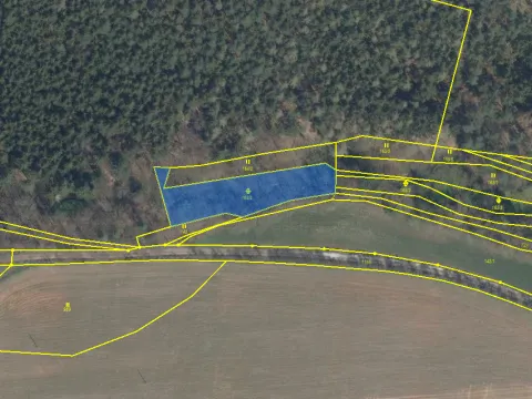 Prodej pozemku, Újezd u Svatého Kříže, 1239 m2